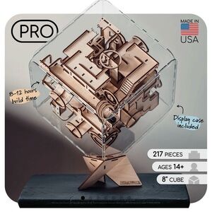 Intrism Pro 3D Maze Puzzle Assembly Kit 217 Pieces Wood Acrylic 2023 Ages 14+